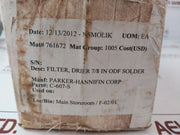 Sporlan C-607-s Filter Drier 7/8 In Odf Solder