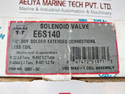 Sporlan E6S140 Solenoid Valve 1/2