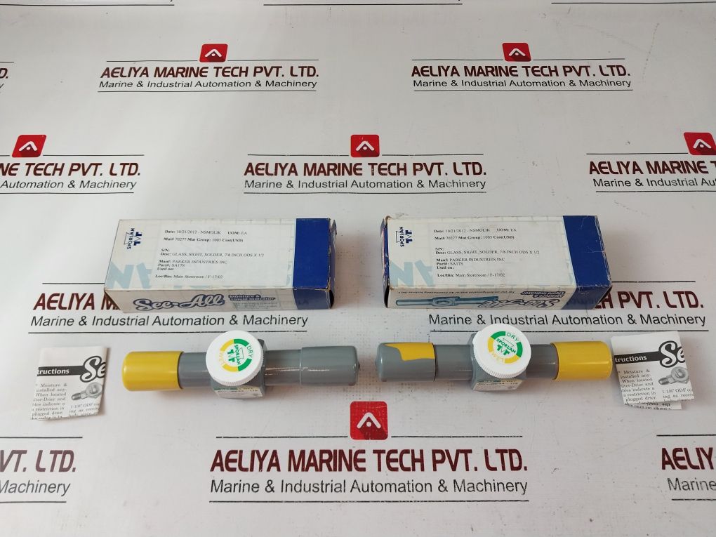 Sporlan Sa-17S Moisture & Liquid Indicator 7/8 Odf Solder 700507
