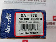 Sporlan Sa-17S Sight Glass Moisture & Refrigerant Liquid Indicator 700507