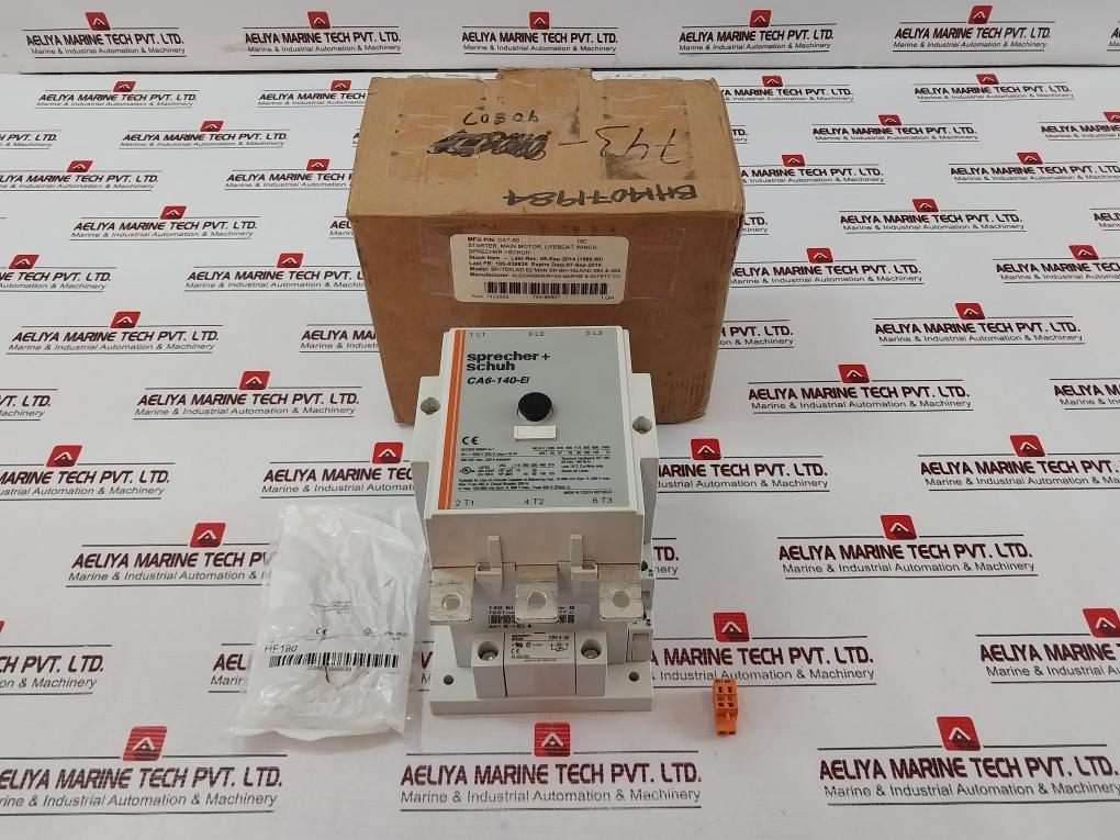 Sprecher-schuh Ca6-140-ei Motor Contactor 100 V 250 A