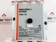 Sprecher+Schuh Ca6-115 Ser A Electrical Contactor With Base