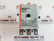 Sprecher+Schuh Ca6-115 Ser A Electrical Contactor With Base