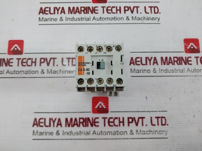Sprecher+Schuh Ca 4-9C-10 Motor Starter With O/L Relay Ac-1 500V 20A Aux 16A