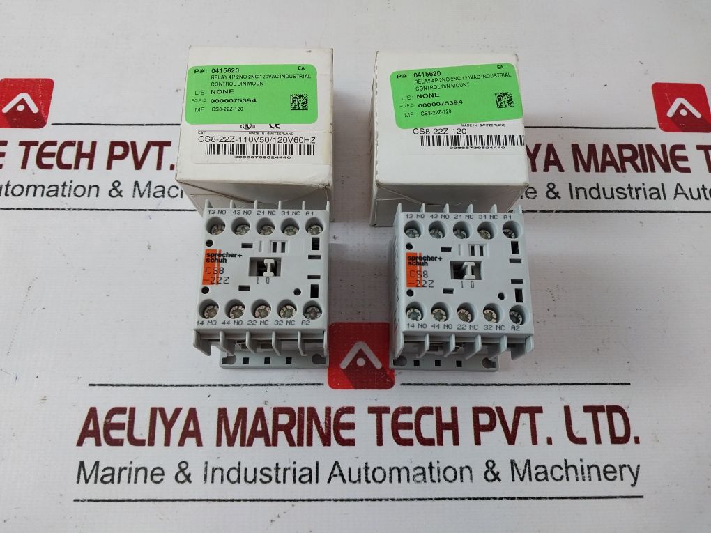 Sprecher+Schuh Cs8-22Z Control Relay 0415620