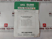 Spx Globe 529-911 Motor F/510 Seal Kit