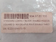 Square-d 9001 Ka1 Standard Contact Block Double Pole 8000000787 Series K