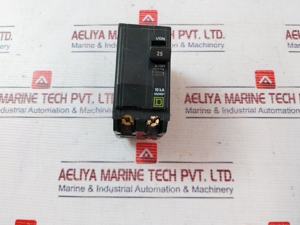 Square D 10Ka Miniature Circuit Breaker 120/240 Vac