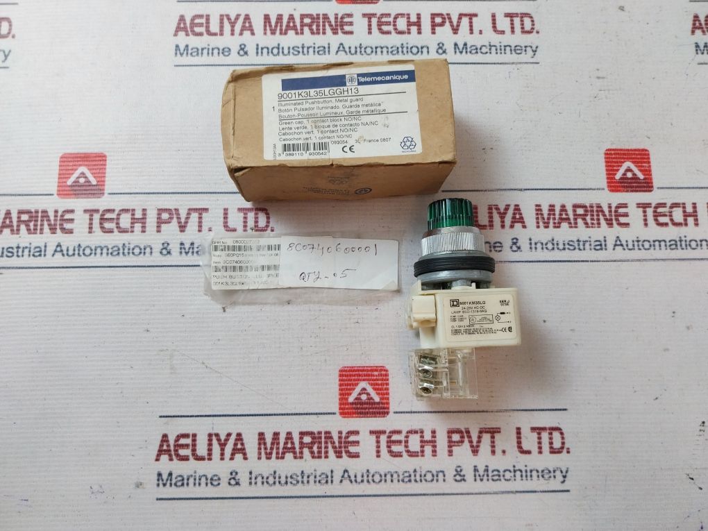 Square D 9001K3L35Lggh13 Illuminated Pushbutton 9C0740600001