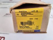 Lot Of 10X Square D 9080Gd6 Ser.:B Terminal Blocks 600V 170A