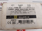 Square D C54B2 Turret Head Position Limit Switch