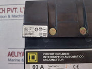 Square D Fh36060 Circuit Breaker 60A 600V