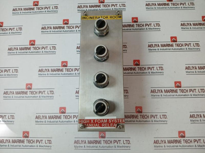 Square D Kyss-4 Control Station Class 9001 9722 Series G