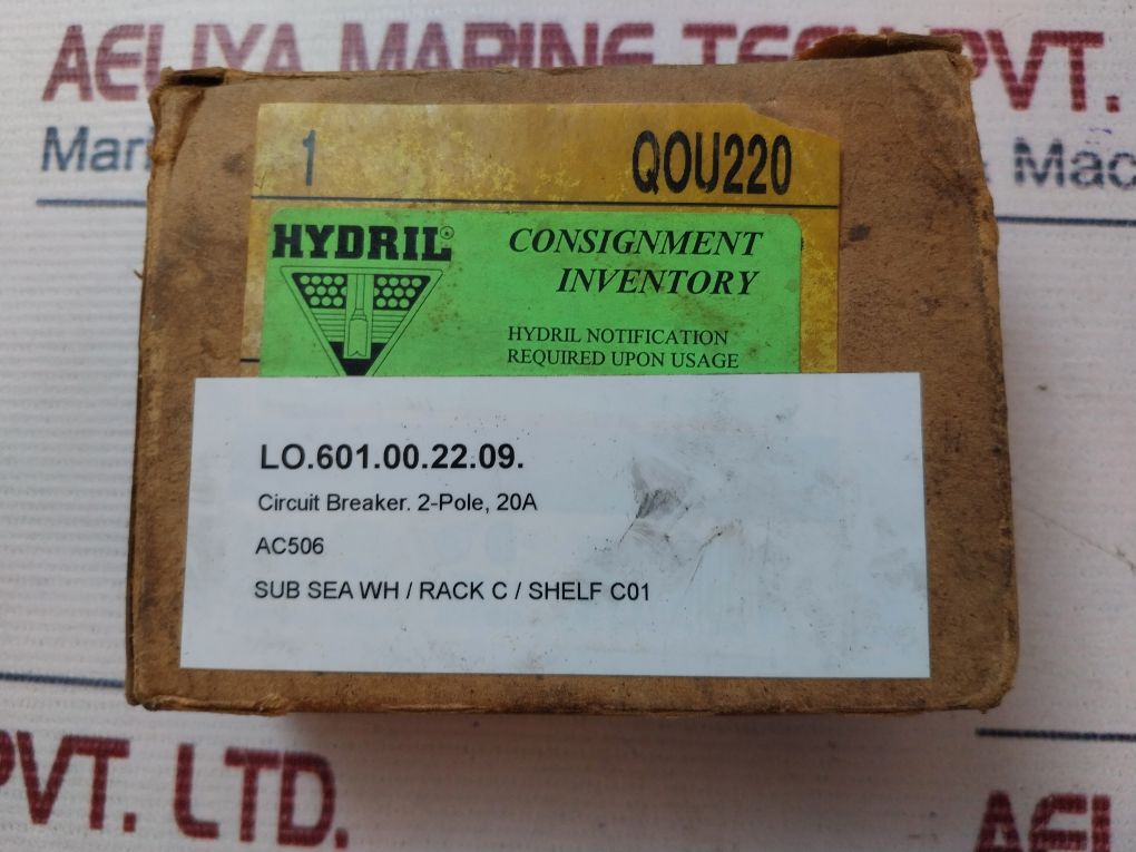 Square D Qou220 Circuit Breaker 20A 120/240 Vac