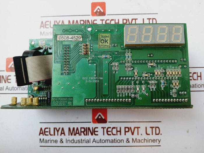 St 0508-4529 Gcu Supply-v6,Gcu Front-v6,Gcu Back-v6 Plc Control Module