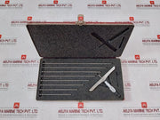 Starrett 445M Depth Micrometer Set 0-45 0-25