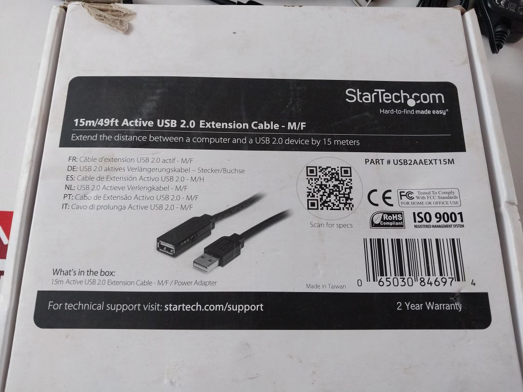 Startechcom Usb 2.0 Active Extension Cable Set