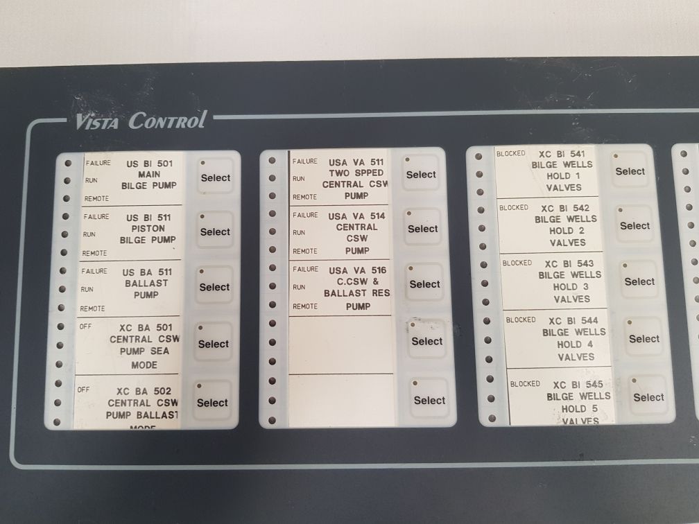 Stein Sohn F505001 Sub Rcp Remote Control Panel Ext Used