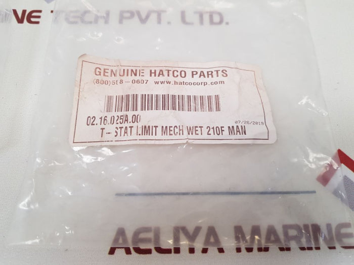 Stemco 163K High Limit Thermostat 