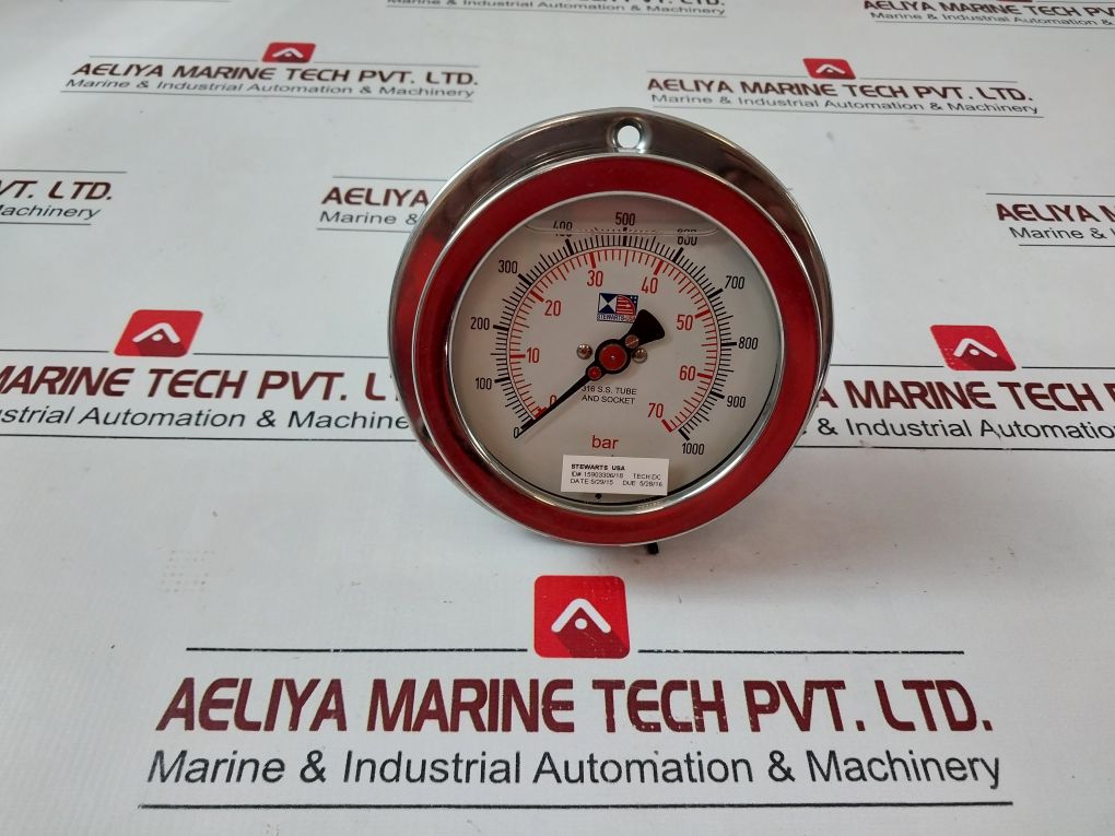 Stewarts 316 S.S. Tube And Socket 0-1000 Psi