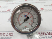 Stewarts 316 S.S. Tube And Socket Pressure Gauge 0-70 Bar