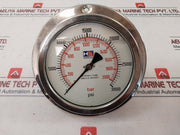 Stewarts 61S-30K-fp-b-1/4â€ Hpf Pressure Gauge 0-30000 Psi