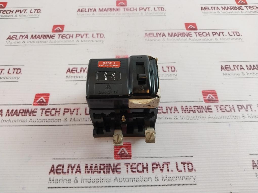 Stotz-kontakt S202-l Circuit Breaker 10A 250-380V-New