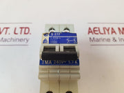 Stotz/Abb S282 K 10A Circuit Breaker 277/480 Vac