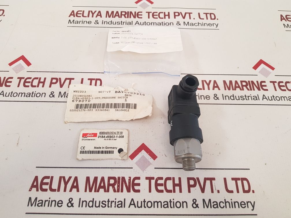 Suco 0184-45903-1-009 Diaphragm Pressure Switch