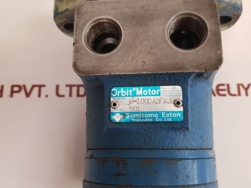 Sumitomo Eaton Hydraulics H-100Da2Fxj Orbit Motor
