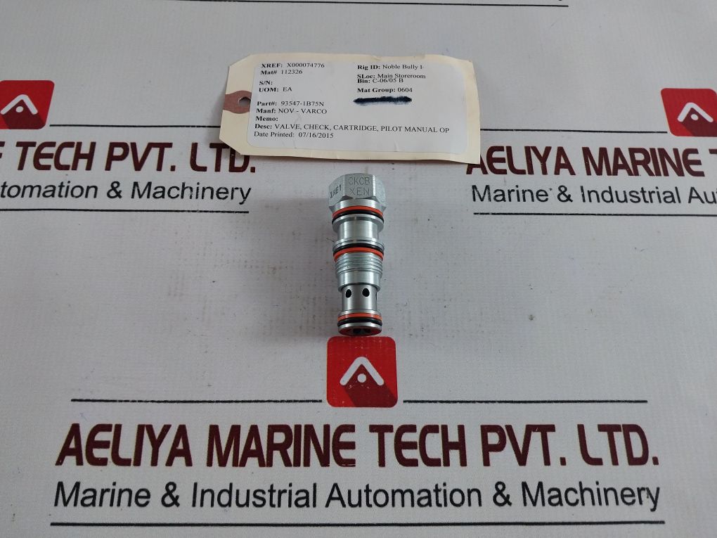 Sun Ckcb Xen Cartridge Valve