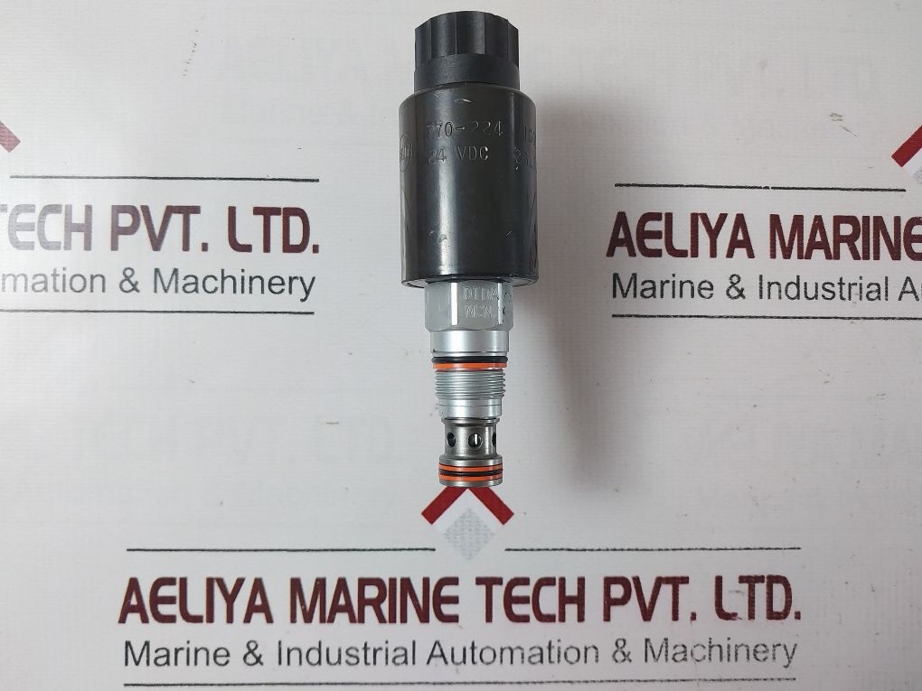 Sun Hydraulics Dtda Mcn Valve With 770-224 Coil 24 Vdc