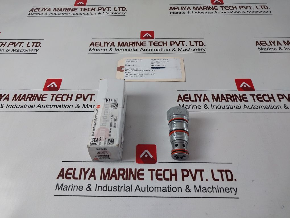 Sun Hydraulics Cked-xcn Check Valve