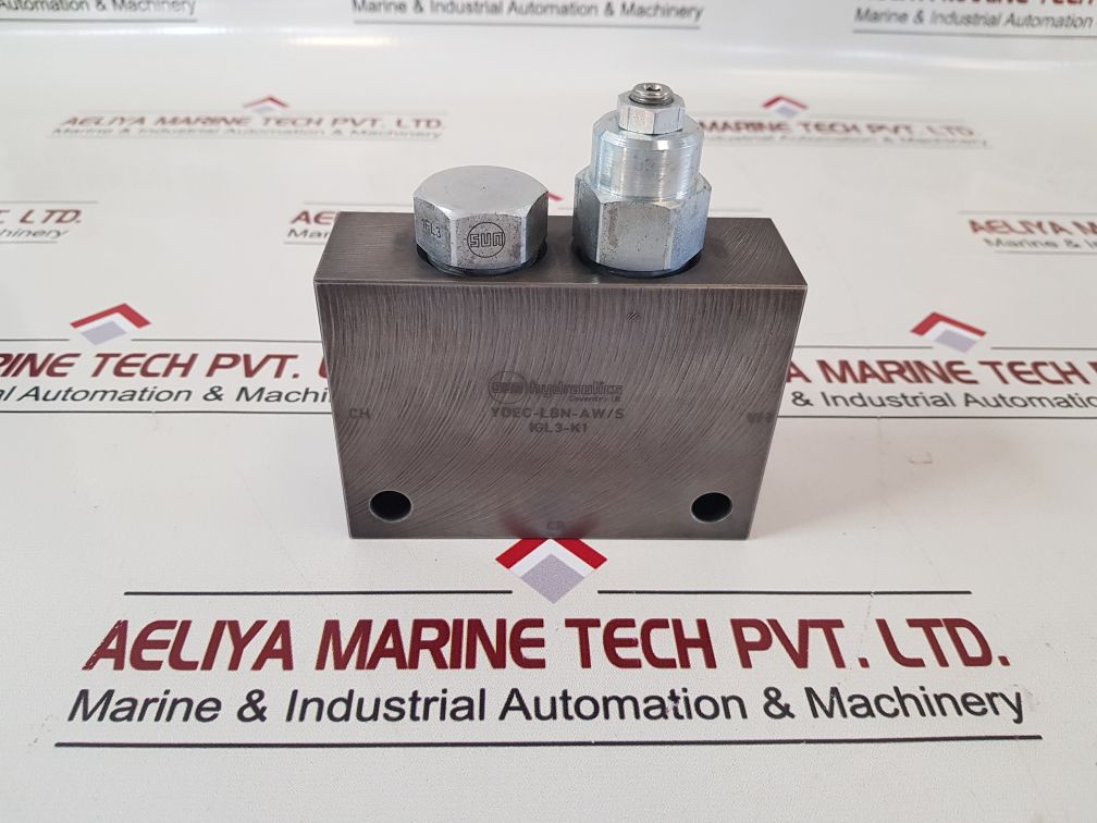 Sun Hydraulics Ydec-lbn-aw/S Regenerative Valve Pressure Sensit Ba0052515
