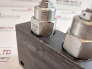 Sun Hydraulics Yhw/S Line Mount Manifold Cross Pilot Shuttle