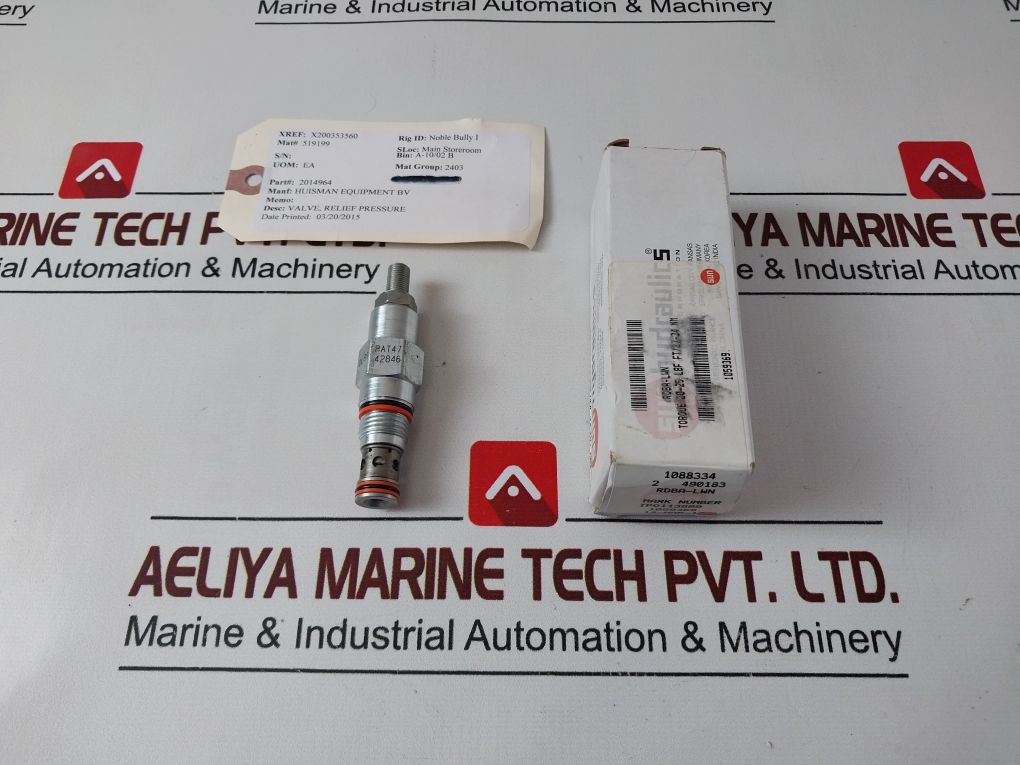 Sun Hydraulics Rdba Lwn Pressure Relief Valve