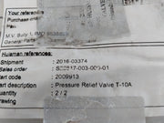 Sun Rdda Lcn Pressure Relief Valve New