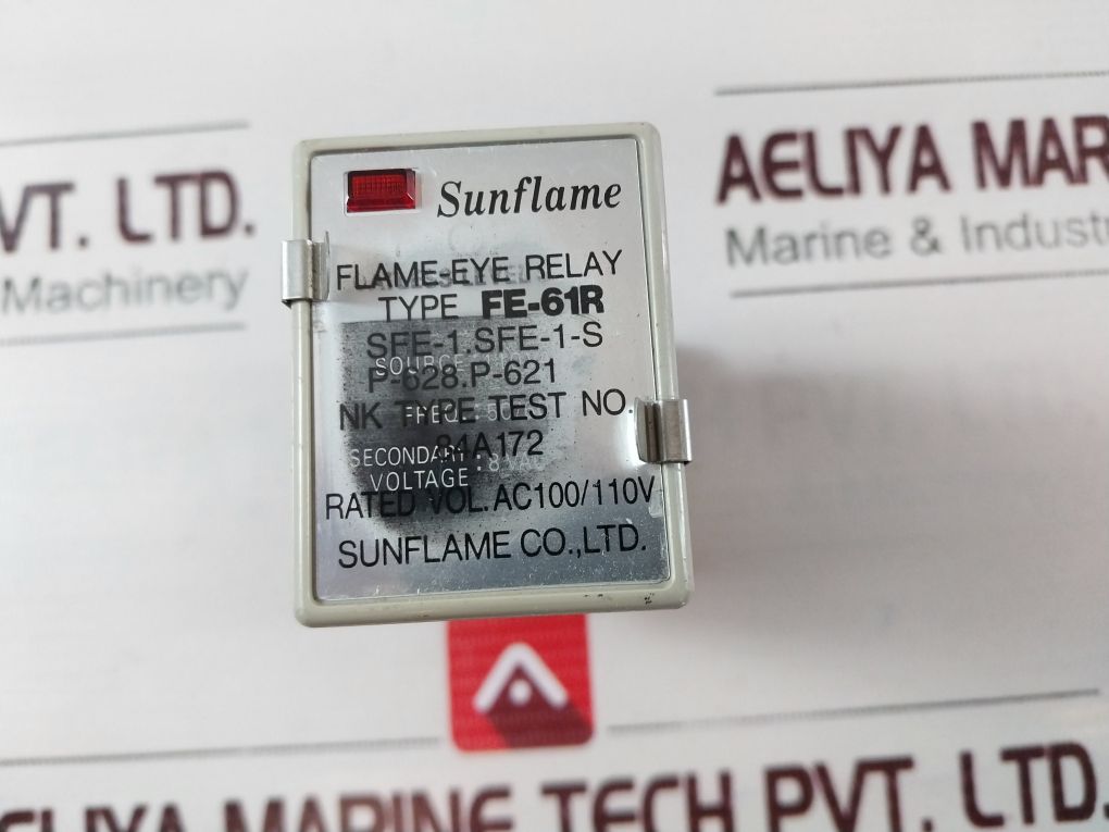 Sunflame Fe-61R Flame Eye Relay 84A172