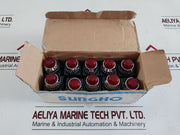 Lot Of 10X Sungho Pr25P-2L (Led) Signal Lamp Red