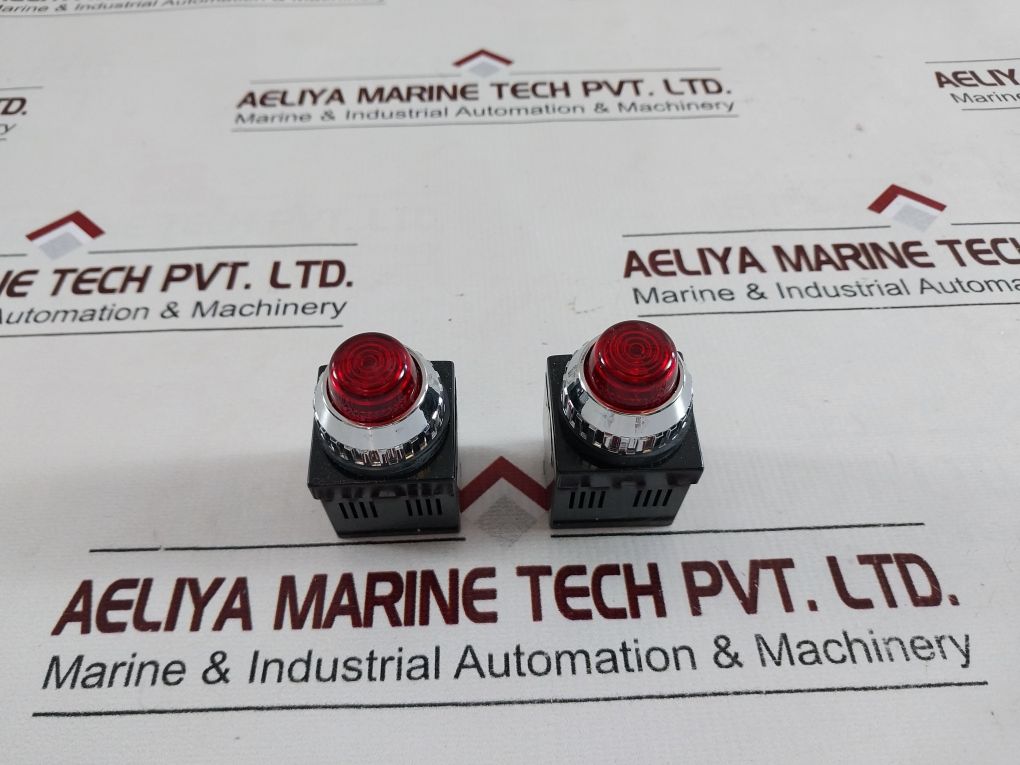 Lot Of 10X Sungho Pr25P-2L (Led) Signal Lamp Red