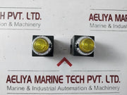 Lot Of 9X Sungho PR25P-4L (LED TYPE) Signal Lamp