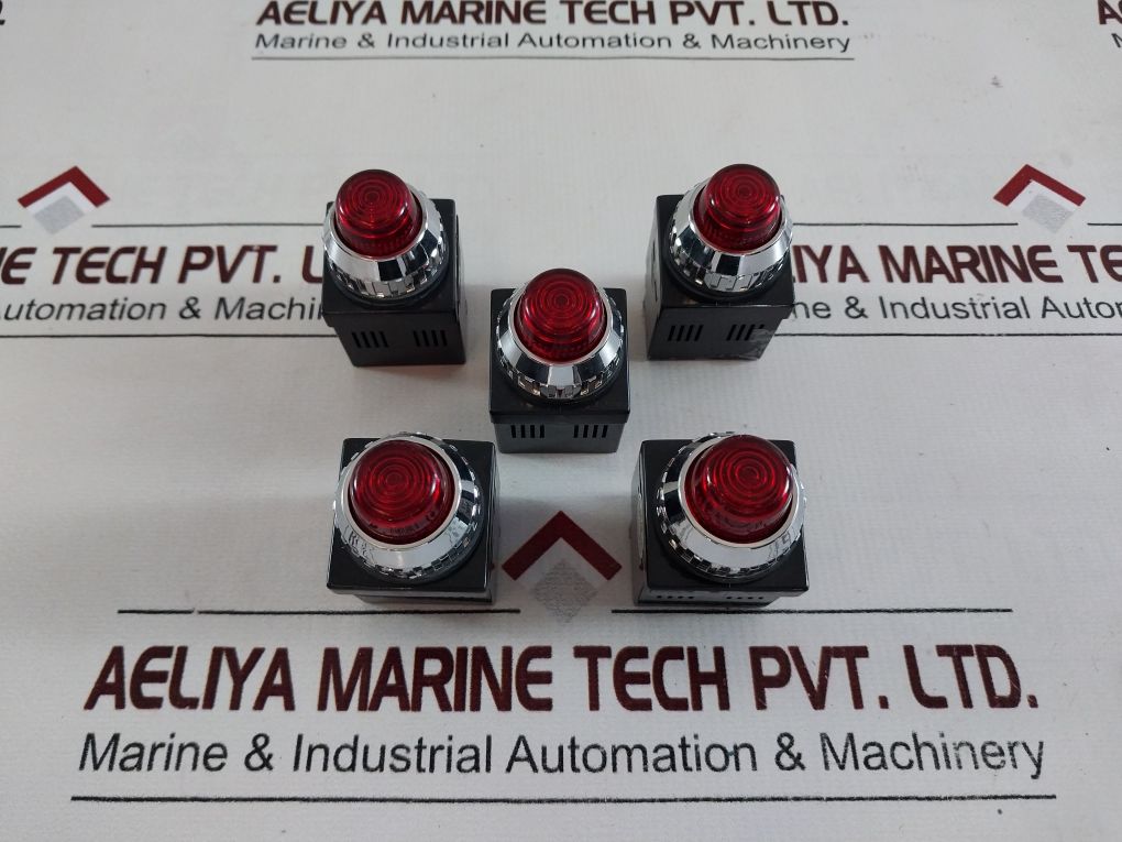 Lot Of 6X Sungho Pr25P-4L(Led Type) Signal Lamp