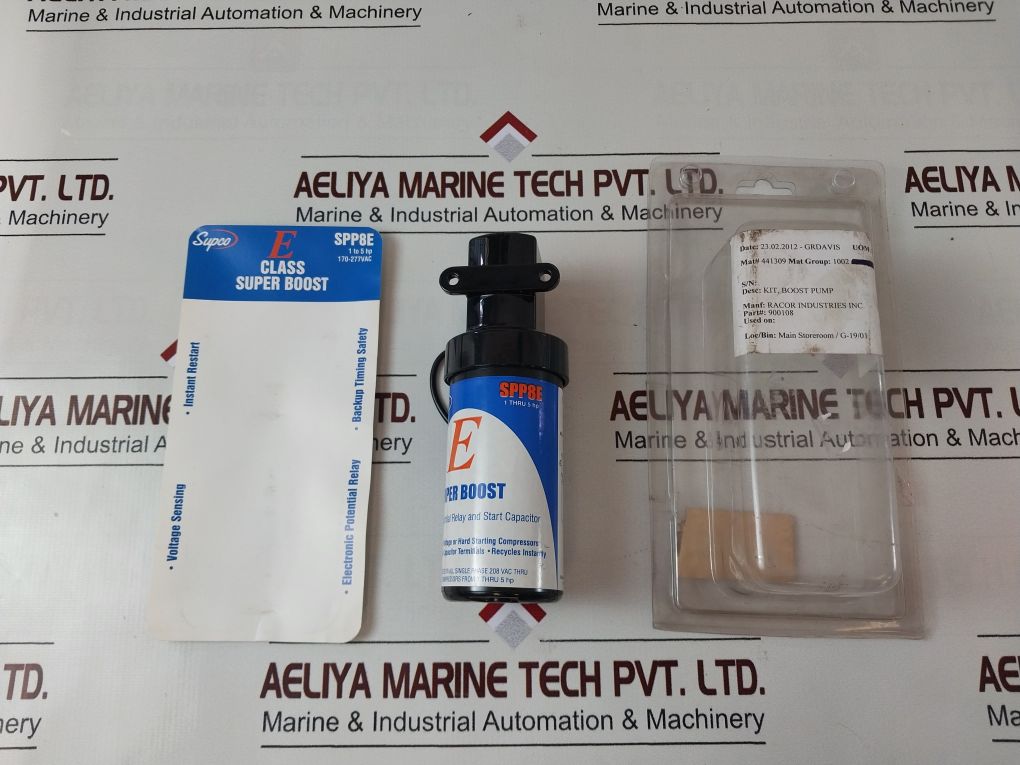 Supco Spp8E Electronic Potential Relay And Start Capacitor Free Shipping