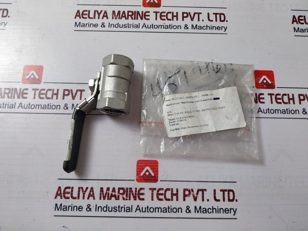 Svf Flow Controls 0296036 Ball Valve
