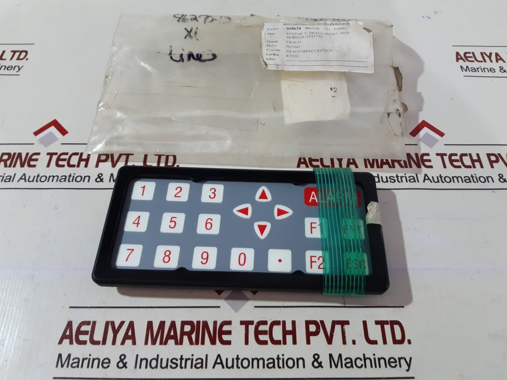 Swaco 010634 Keypad F/Swaco Smart Mud Mointor System – Aeliya Marine