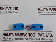 Lot Of 5X Swagelok 304-s3-pp-16Tm Bolted Plastic Clamp Tube Support Kit