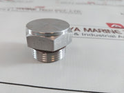 Lot Of 4X Swagelok Ss-16-pst Hex Head Plug