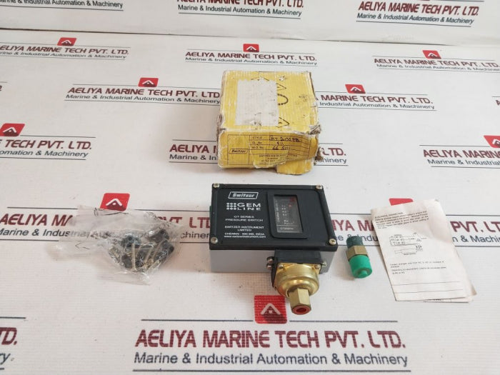Switzer Instrument Gt200Pb Pressure Switch 15A