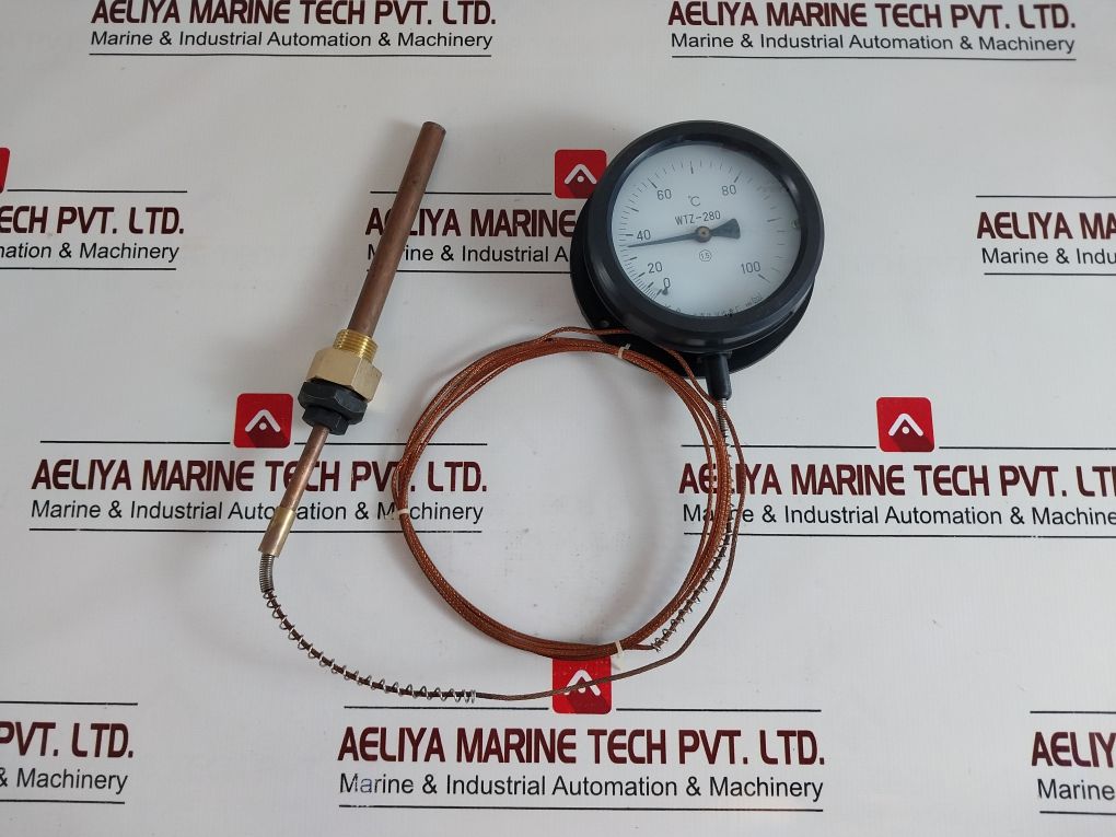 Sycif Wtz-280 3 Meter Cable Steam Pressure Pointer Thermometer