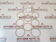 Set Of 8X Synchroflex T5/295 Timing Belt
